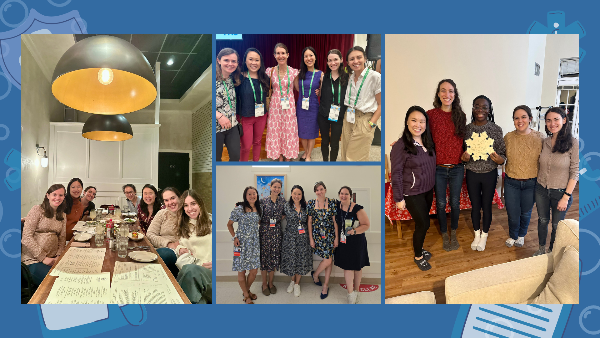 Collage of Pediatric Hospital Medicine fellows posing