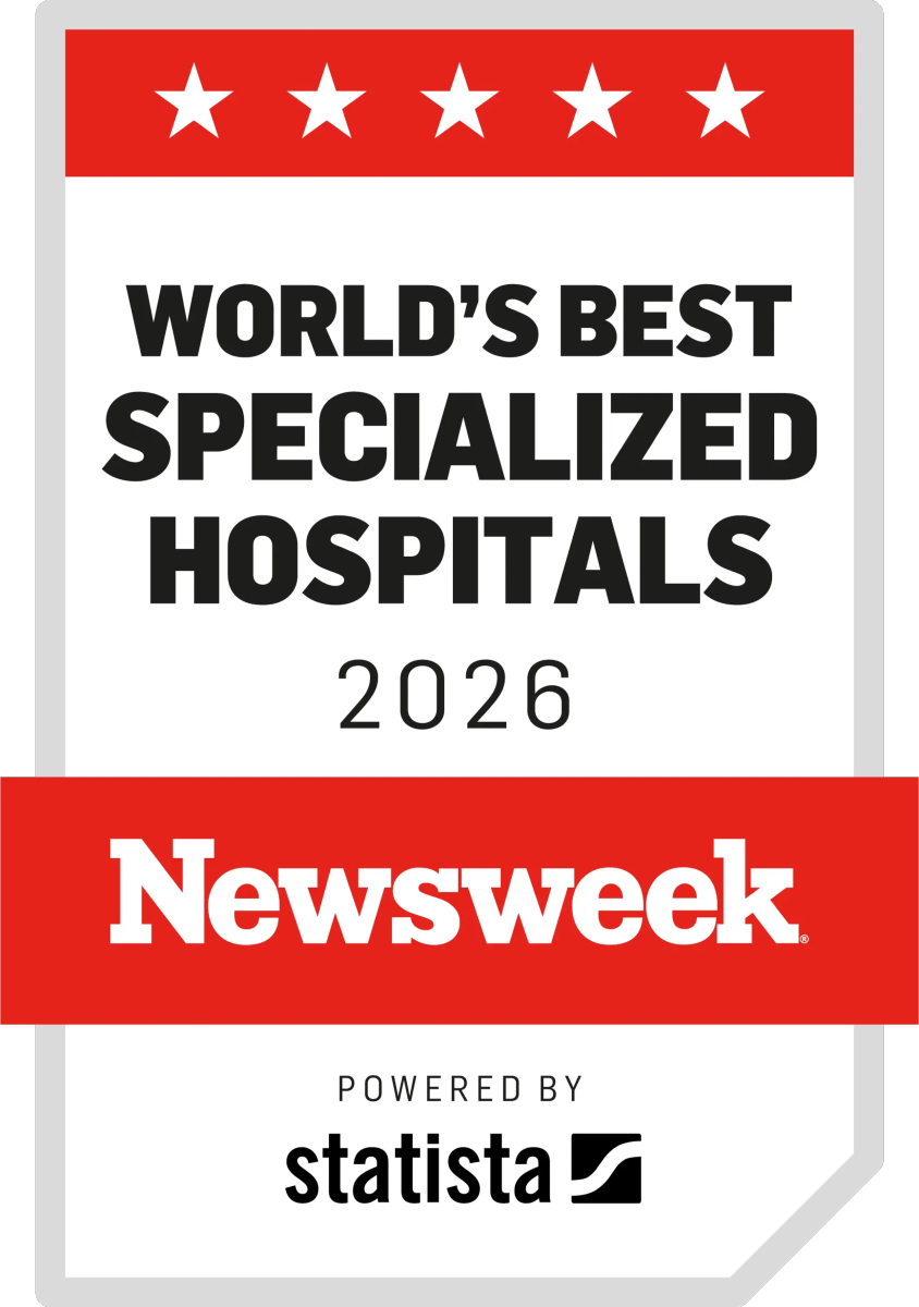 newsweek 2026 worlds best specialized hospitals badge