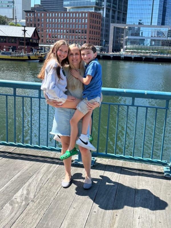Jill Harris Tucker and family