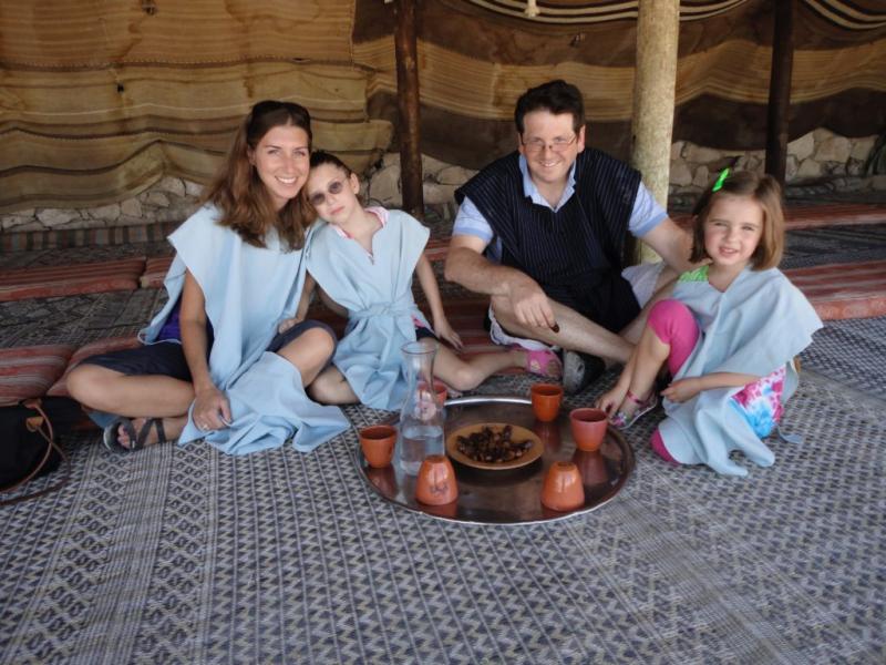 Benji Raby with family