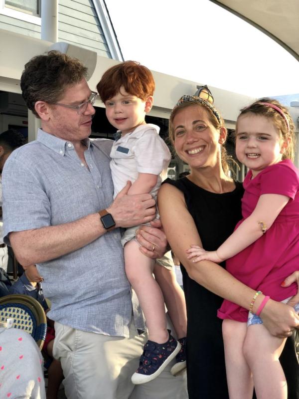 Julia Finkelstein and family