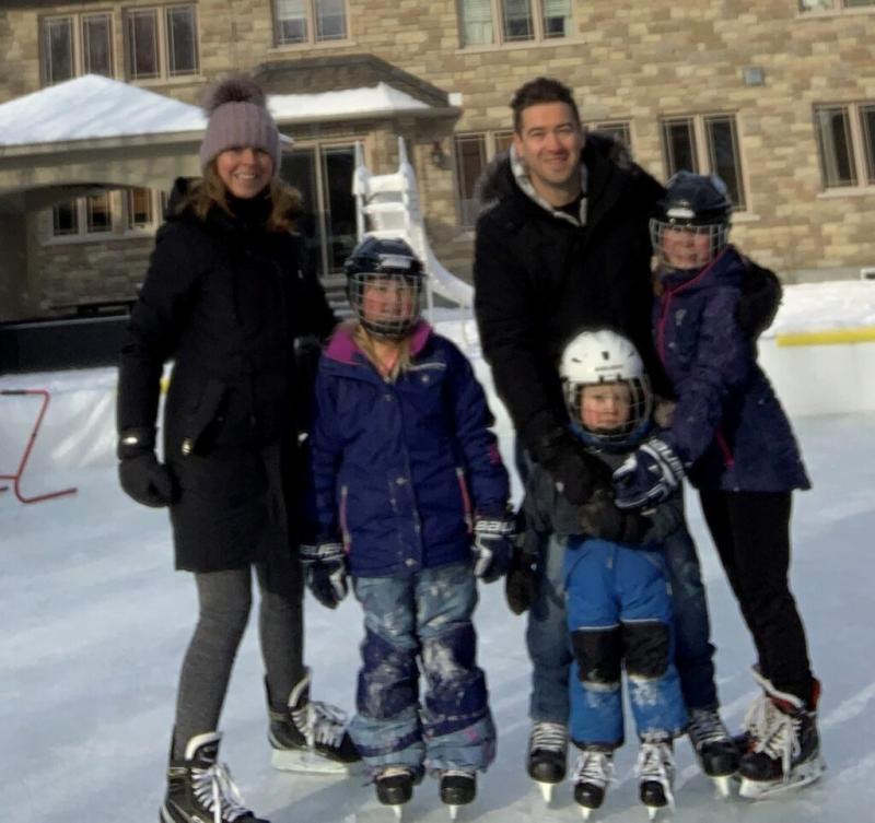 Melise Keays and family