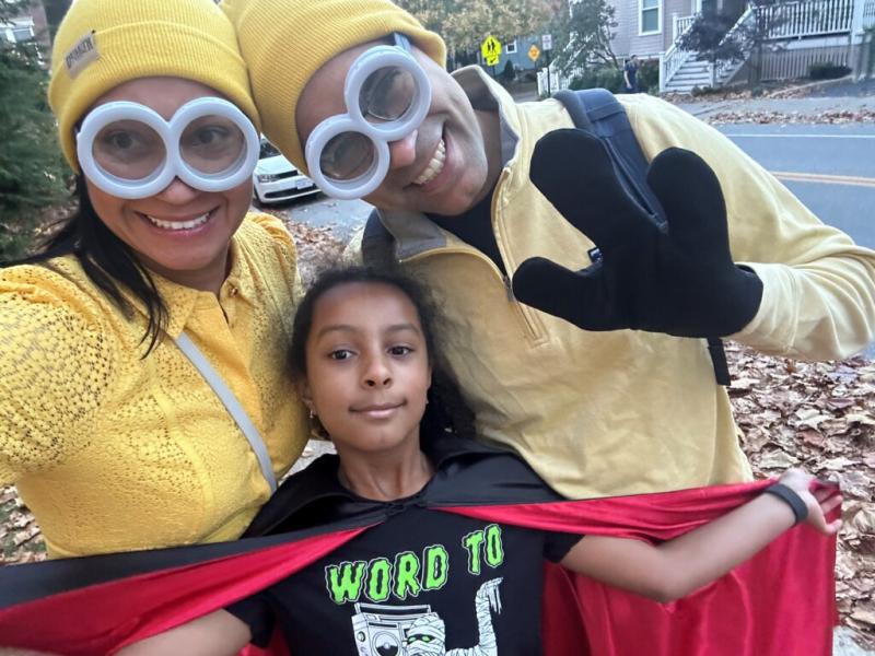 Aisha Siebert and family